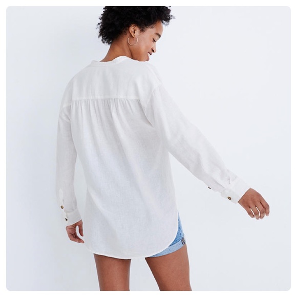SOLD✨ Madewell •Novella Popover Tunic Top - Picture 5 of 15